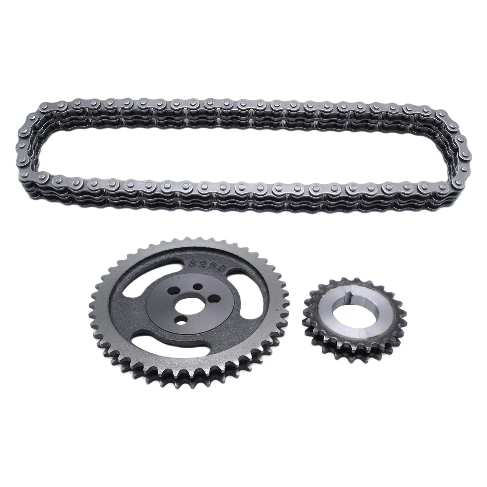 Double Roller Timing Chain Set TS163 Fits for Sbc 5.7L 383 327