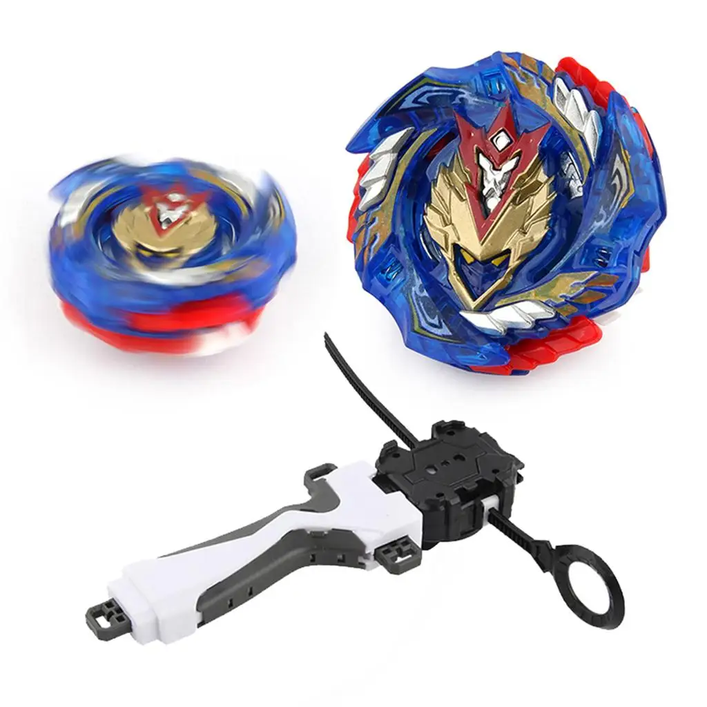 B-127 Spinning Top Toys High Performance Metal Fusion 4D with Launcher Starter Grip