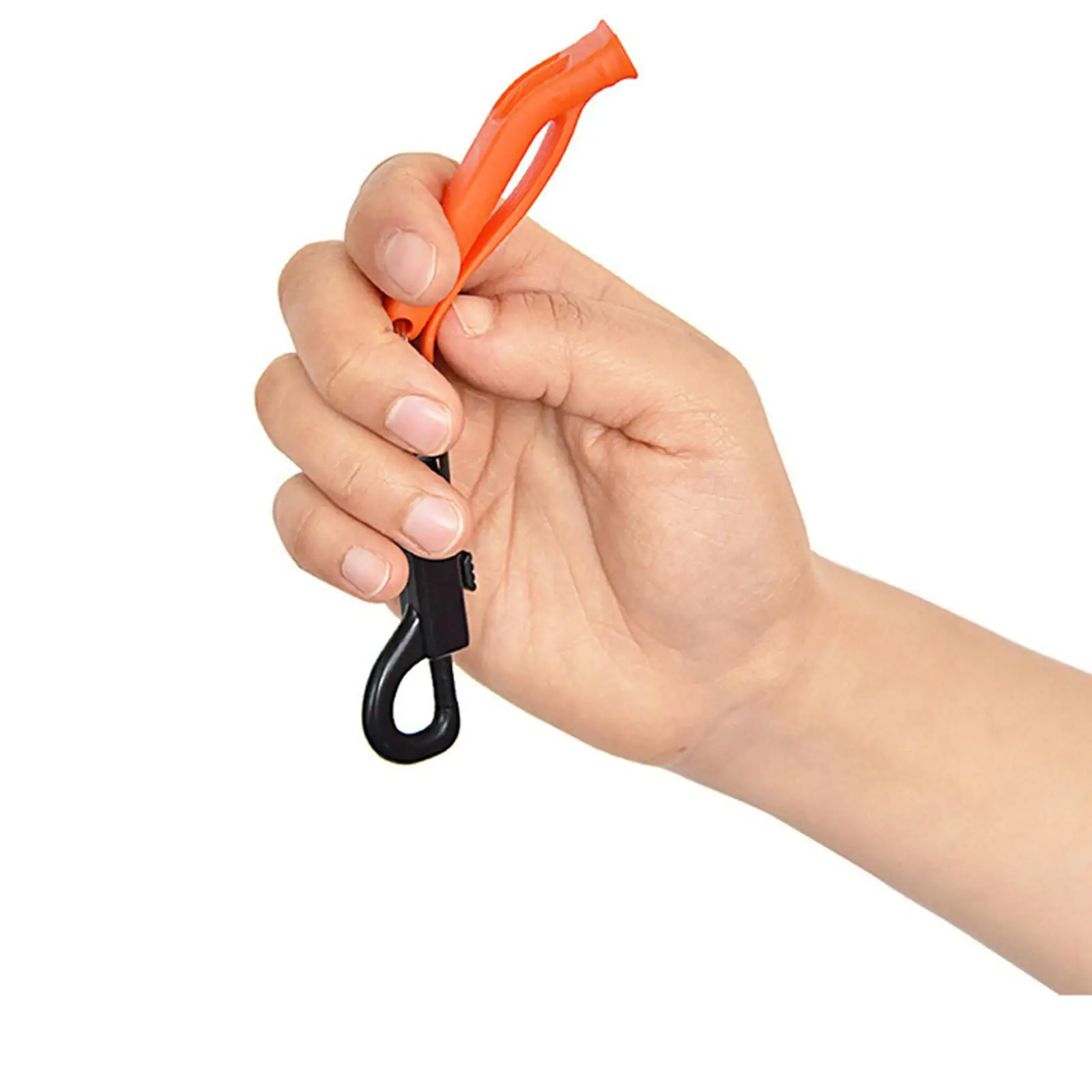Lightweight Emergency Whistle Survival Whistle with Hook for Boating