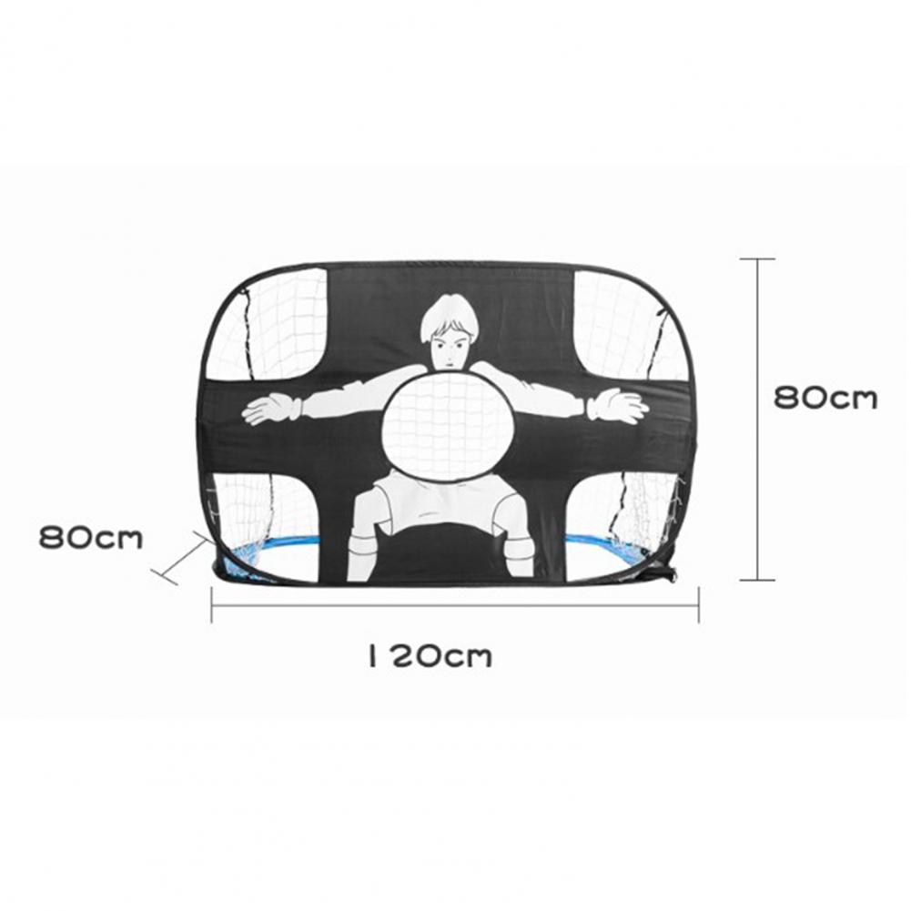 Легкие футбольные ворота, хорошая эластичность, удобная складная футбольная  игра, сетка для гол, Детские тренировочные принадлежности