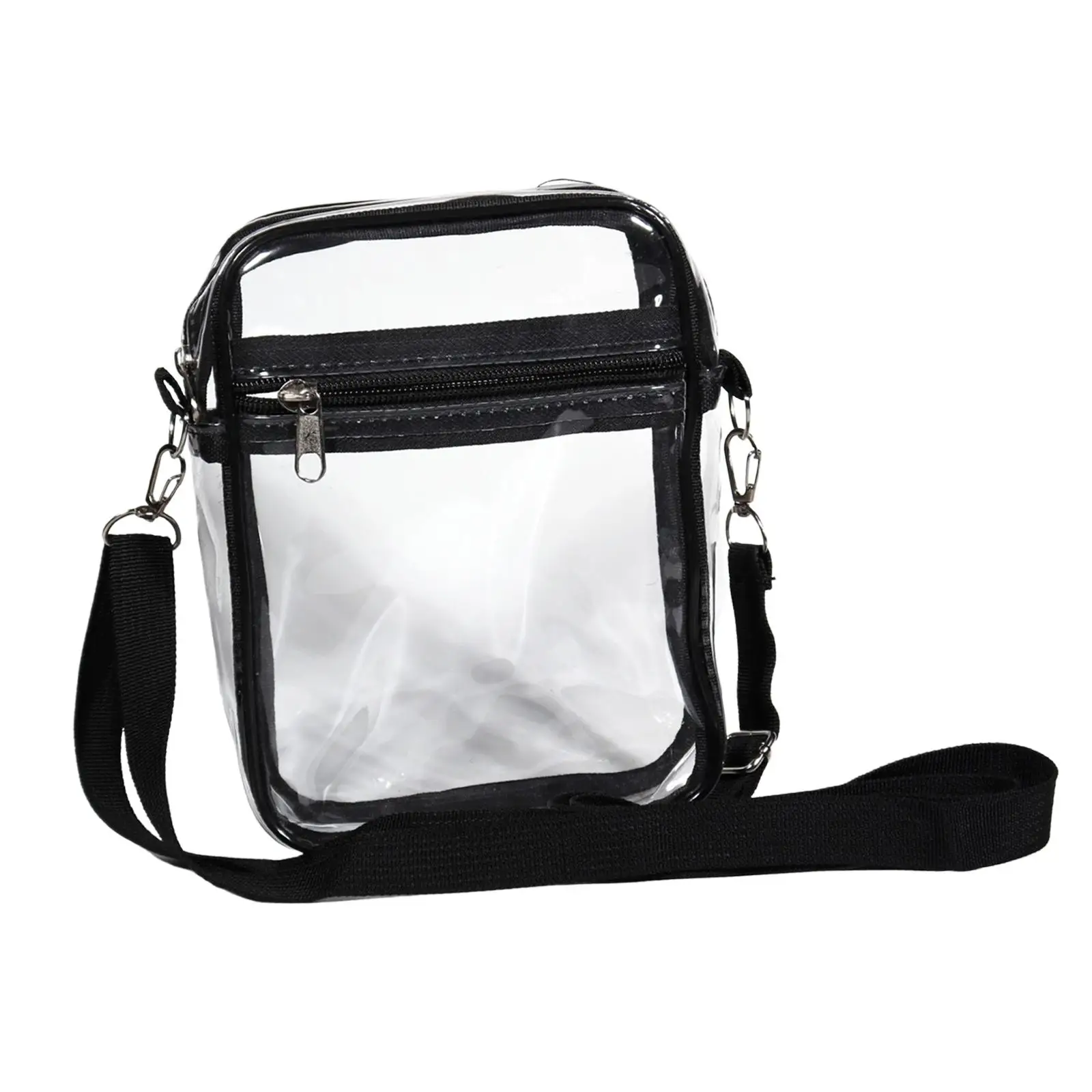 Clear Bag PVC Waterproof Transparent Bag for Travel Airport Security Check Outdoor Sporting Events Sports