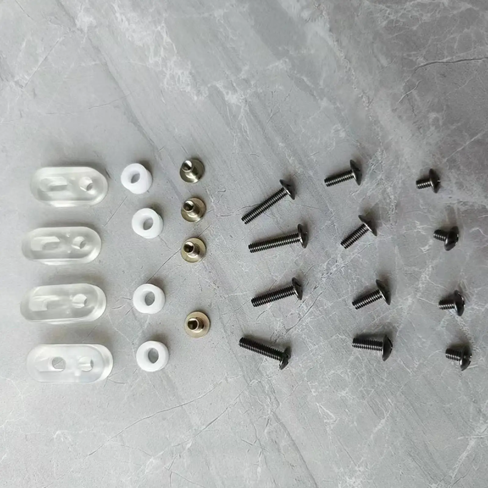 Ice Hockey Visor Hardware Kit Screw Washers Nuts Spare Parts Accessories