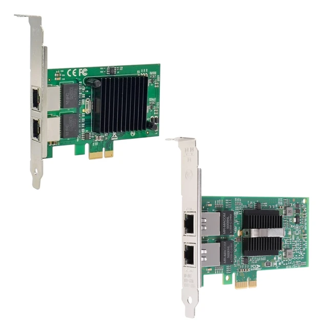 Carte réseau PCI Express à 2 ports Gigabit Ethernet