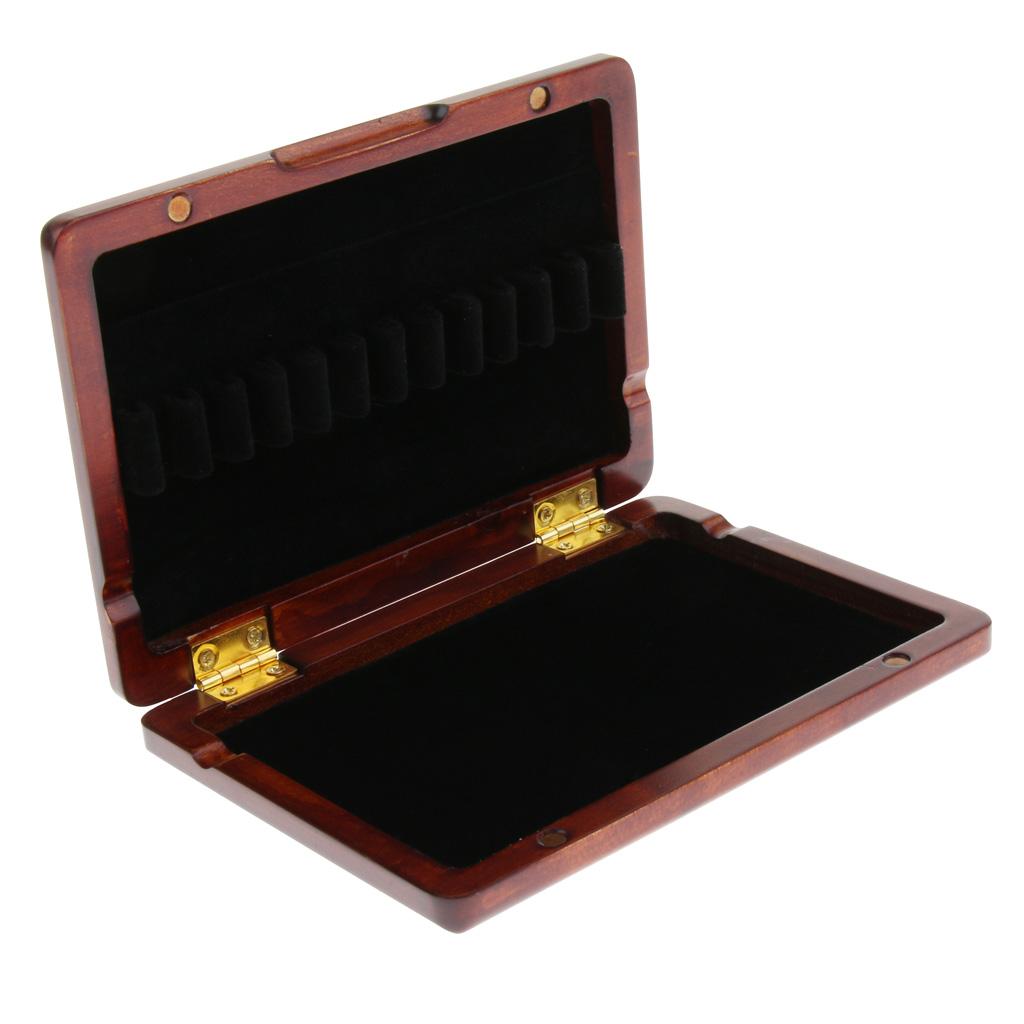 Description Picture 3 of itemRed Wooden Oboe Reed Case Box for 12PCS Reeds Hold Storage ,