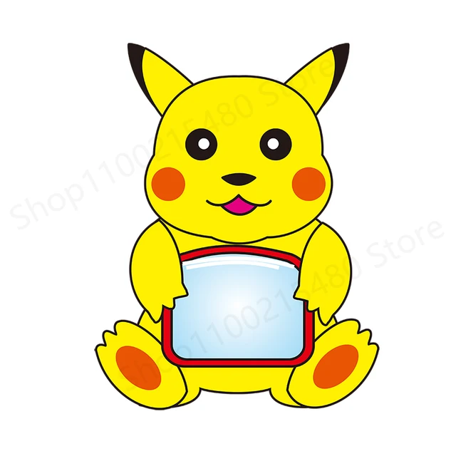 Pikachu Fundo Transparente Pokémon Amarelo Pi Ferro em Patches de  Transferência para Roupas Infantis DIY Crachá Adesivos Laváveis ​​Apliques  em Roupas