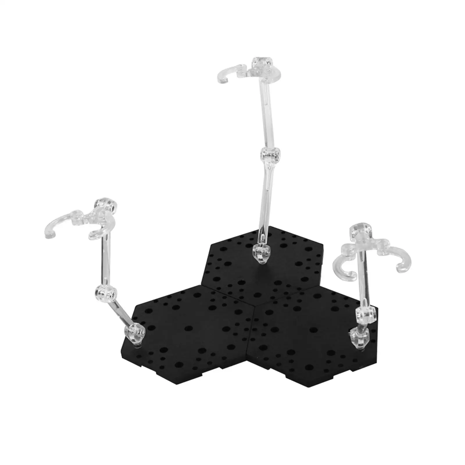 Sturdy Action Figure Base Support Rack Stand Bracket Holder for Doll Model Toys DIY Accessories