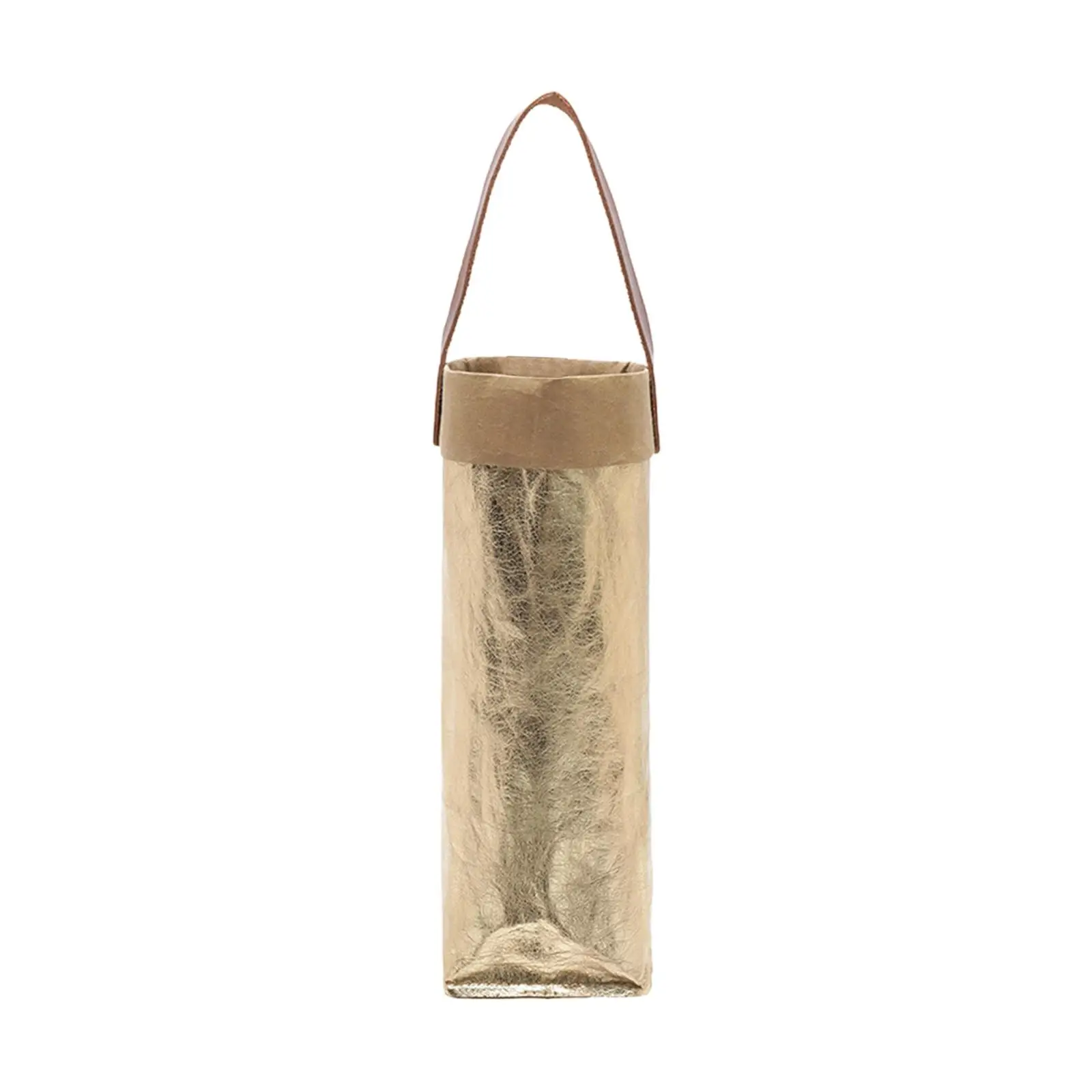 Kraft Paper Wine Bags Kraft Bags Wine Bag with Handles Gift Wrap for Party