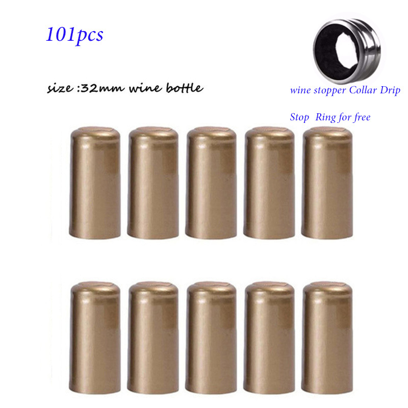 PVC Heat Shrink Capsules Wine Shrink Wrap Wine Bottle Capsules Shrink Caps, Wine Bottle Capsules Shrink Caps for Home Use