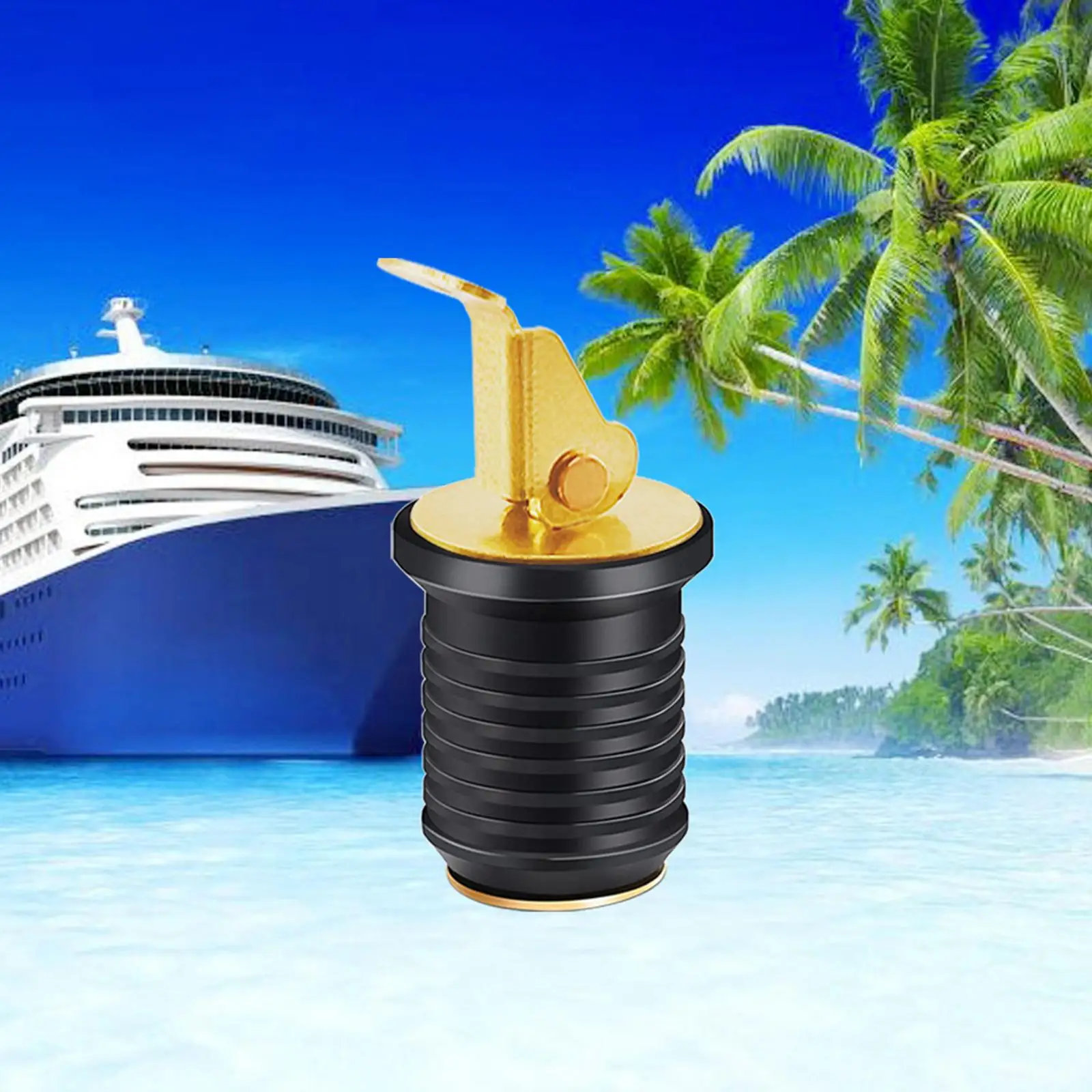 Boat Drain Plug Direct Replaces High Performance Rubber Plug Easy to Operate  Spare Parts Premium , Strong and Sturdy