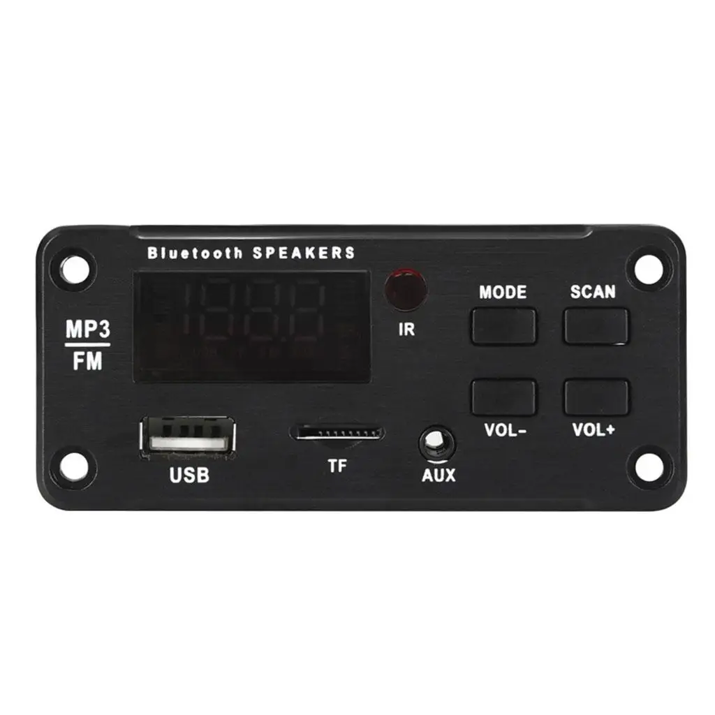 Bluetooth 5.0 MP3 Player Decoder Board Stereo Audio Amplifier Car 50W for Speaker