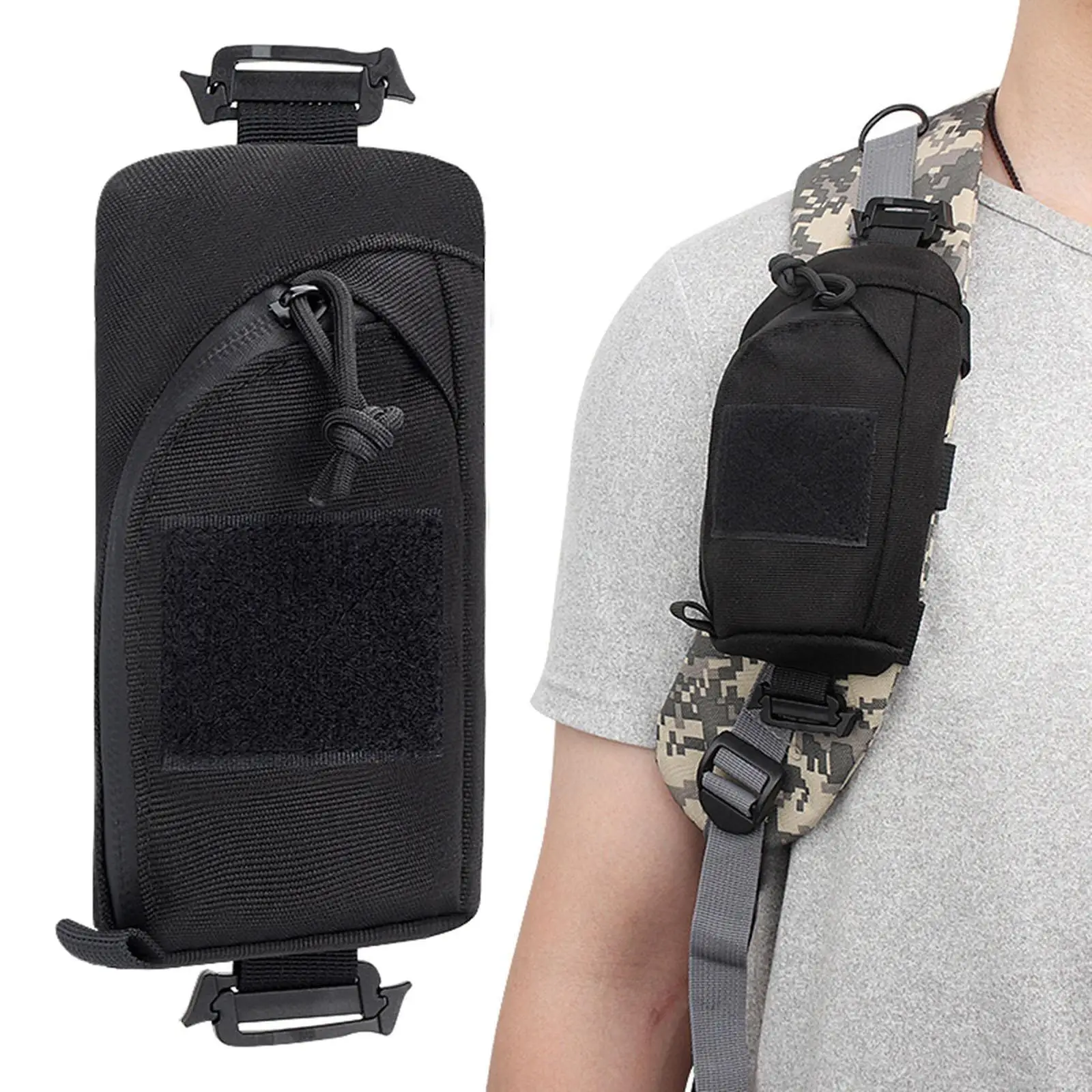 Tactical Molle Pouch Shoulder Belt Bag Tool Waist Pack Phone Bag Hunting