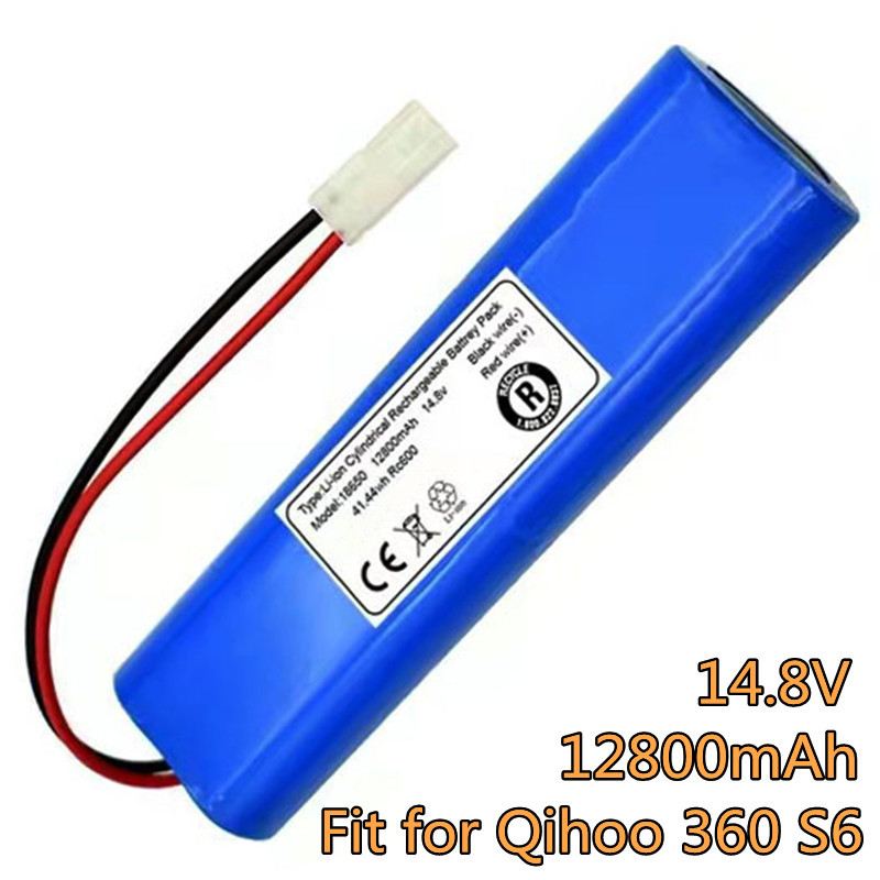 Title 2, 14.8V 12800mAh Battery Pack for Qihoo 360 S6 Ro...