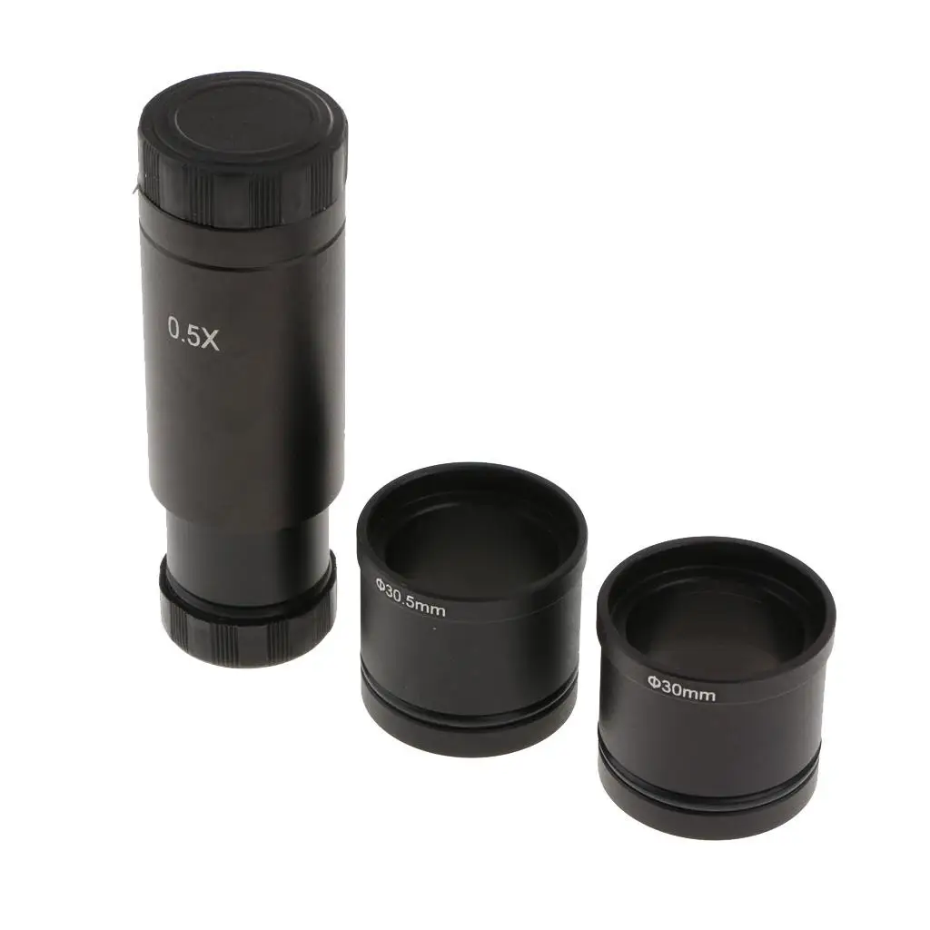 0.5X C Mount Digital Electronic Eyepiece Adapter  Camera Lens Kit