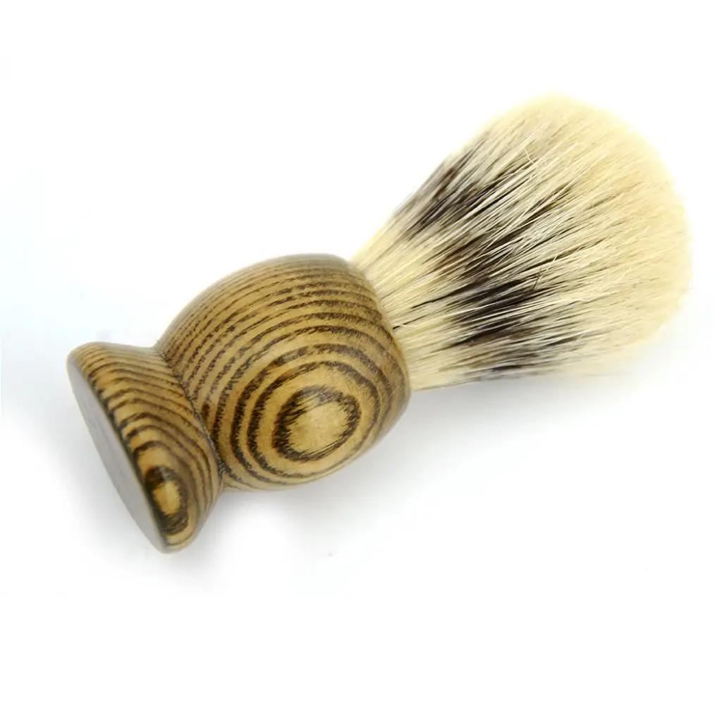 Badger hair shaving brush Badger hair brush shaving foam brush with handle,