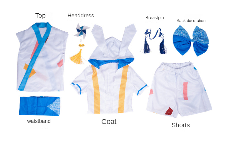 Ensemble Stars! Ra*Bits Milky Starry Charm Cosplay Costume Set for Men (Unofficial)