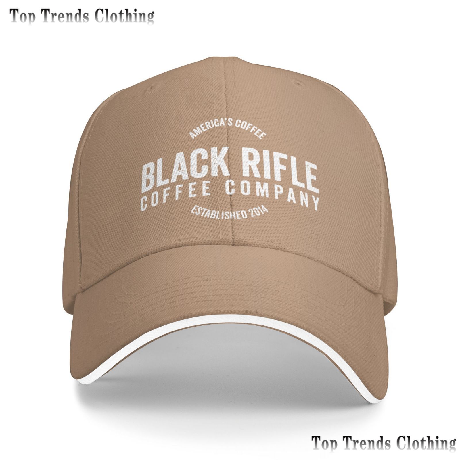 Schwarz Kaffee Gewehre Hut Baseball Kappe Vintage Gewaschen Gefärbt Papa Einstellbare Hut – Detail 9