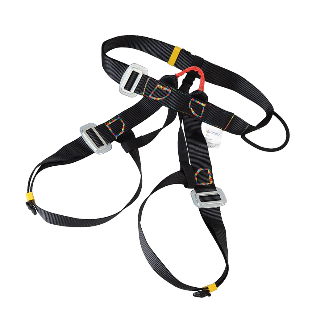Outdoor Rappelling Climbing Aerial Work Harness Seat Safety Sitting Bust Belt
