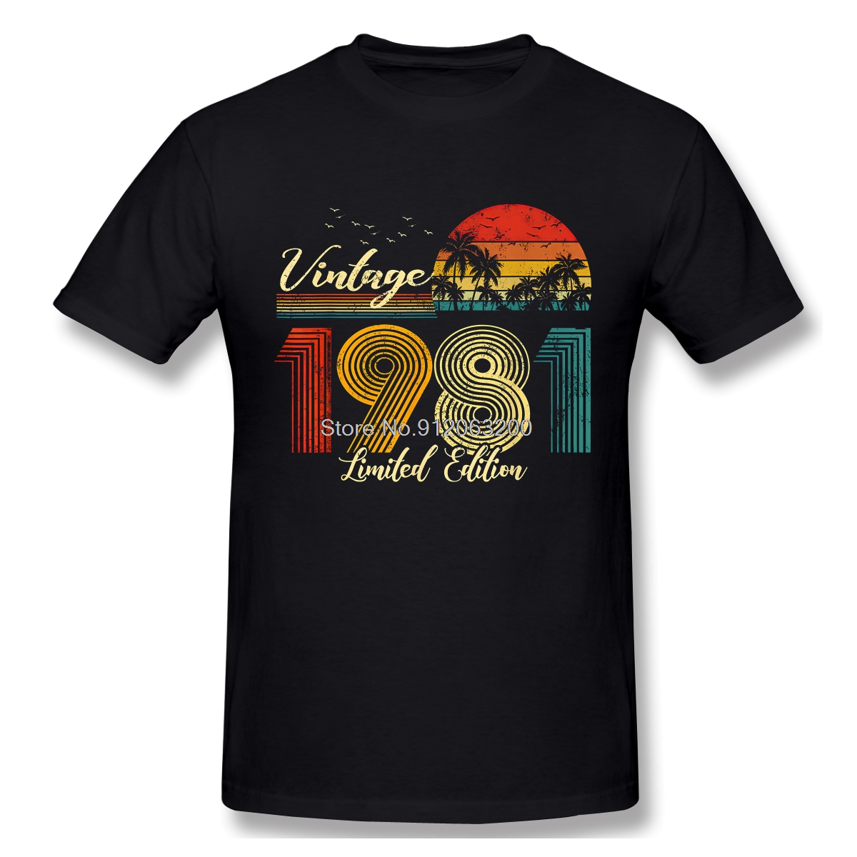 Title 2, Vintage T-Shirt 42 Jahre altes Outfit Geschenke...