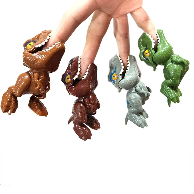 Modèle de dinosaure mordant les doigts, jouets articulations mobiles,  Simulation de Mini dinosaures pour enfants, jouet éducatif, cadeaux  d'anniversaire pour garçons - AliExpress