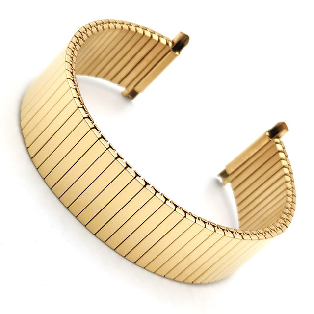 Bracelet De Montre Élastique En Acier Inoxydable - Unisexe, 20 Mm De Largeur, Facile à Monter