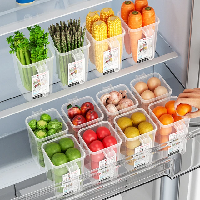Sealed Fresh Glass Storage Tank 260ml Mini Refrigerator Fruit Milk Shake  Refrigeration Box Easy Open Food Container Kitchen - AliExpress
