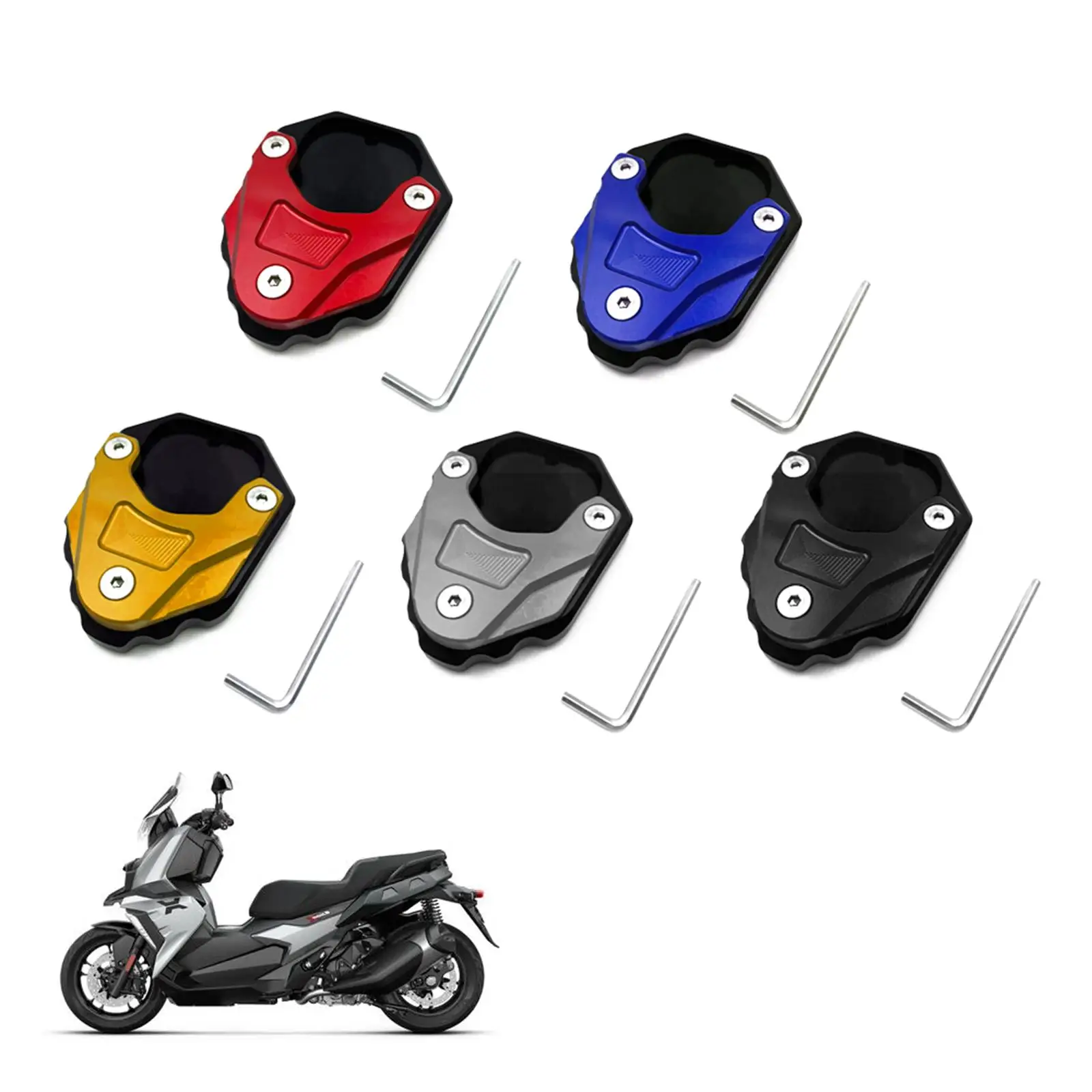 Motorcycle Side Stand Foot Pad Accessory for C400GT C400x C400 19-21