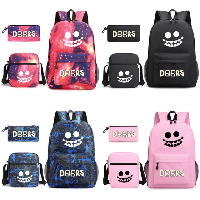 Novo Produto Roblox Dos Desenhos Animados Roblox Estudante Feminina Mochila  Anime Mochila Mochila Infantil Masculina Mochila para Meninos e Meninas  Saco - AliExpress