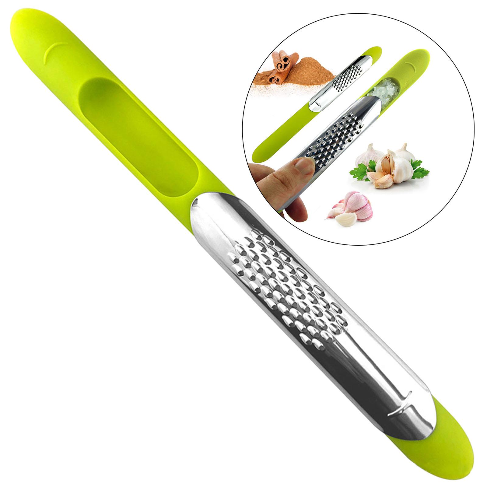 Mni Garlic Press Planer Slicer Dishwasher Safe Non Slip Handle Easy Clean