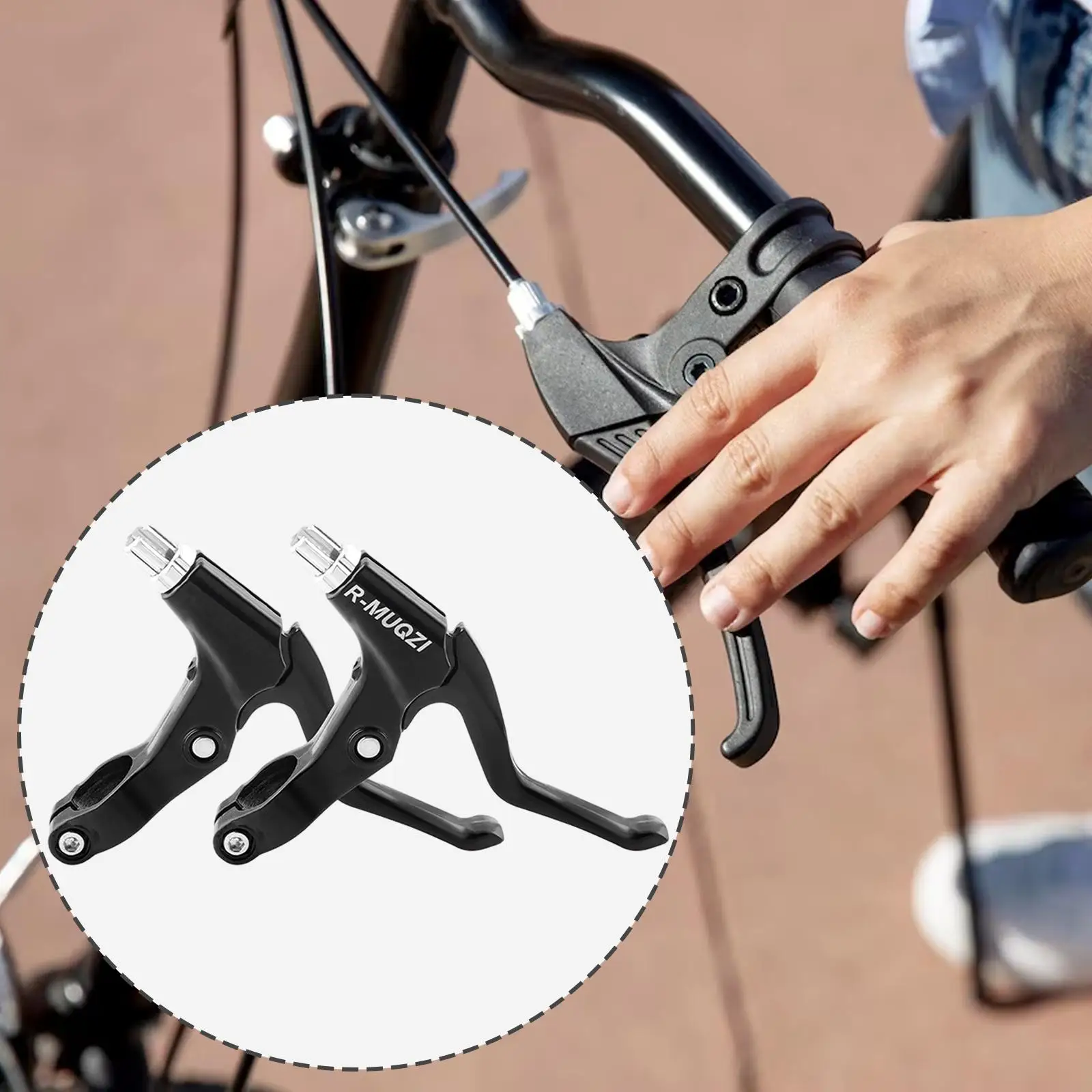 Bicycle Brake Lever Set Bike Brake Levers for Fixed Gear Bicycle Road Bike