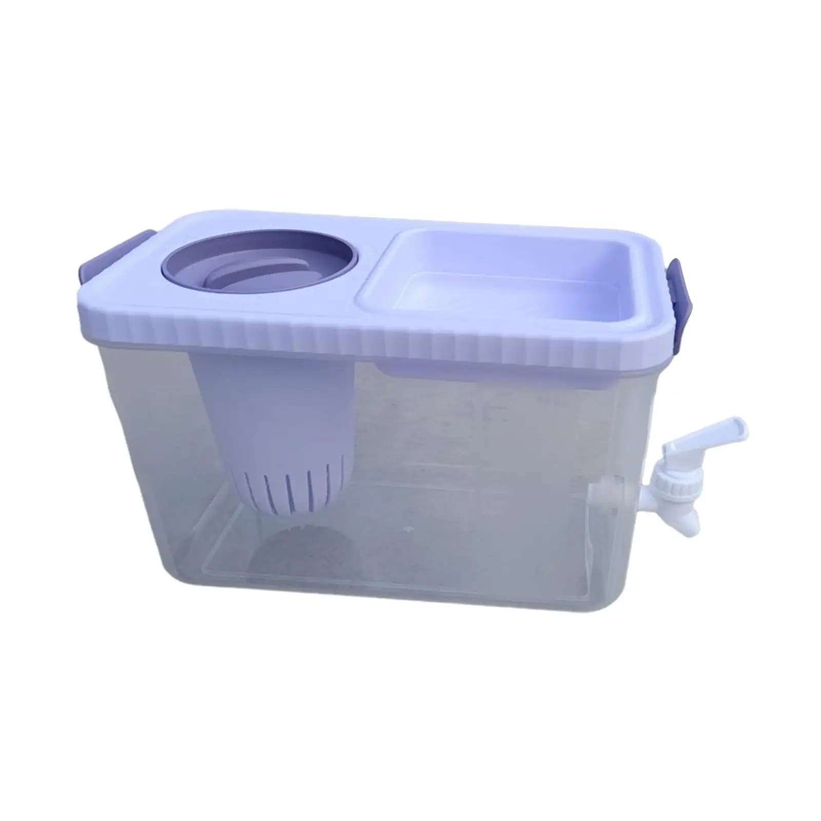 Refrigerator Cold Kettle Container with Spigot Portable Iced Beverage Dispenser for Outdoor Home Fridge Fridge kitchen