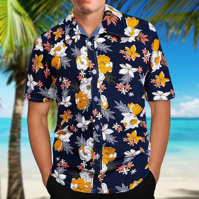 2022 Long Sleeves Printed Floral Hawaiian Shirts for Men Casual Clothing  Custom Logo Hawaiian Shirts - China Floral Shirts Men and Slim Fit T Shirt  price