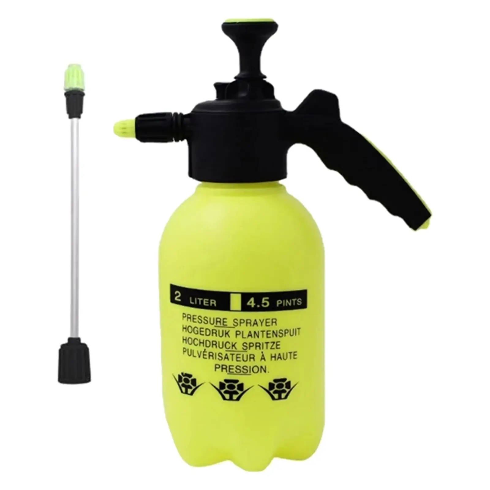 Multipurpose Garden Pump Sprayer with Adjustable Nozzle Pressure Sprayer Bottle for Gardening Cleaning Windows Watering