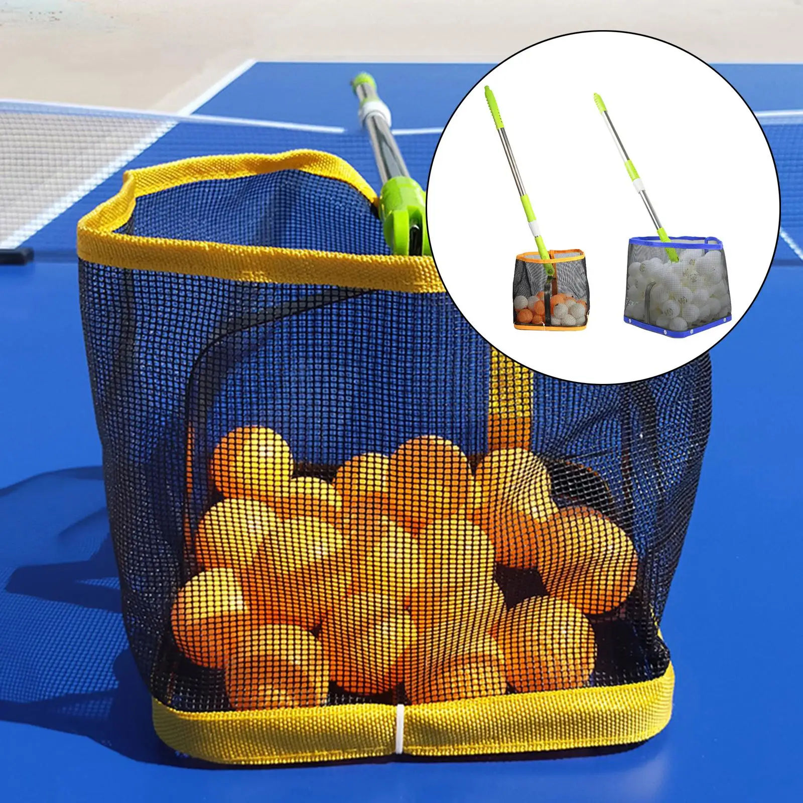 Portable Ball Retriever Accessory Picking Net Table Tennis for Pingpong Ball