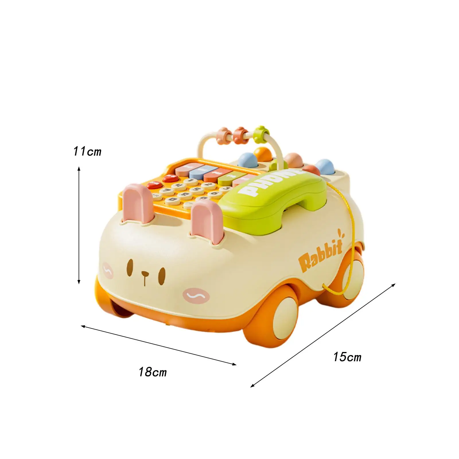 Simulation Phone Toys Multifunction Learning Toy Intelligence Story Toy Mobile Phone Toy for Children Boys Toddler Birthday Gift