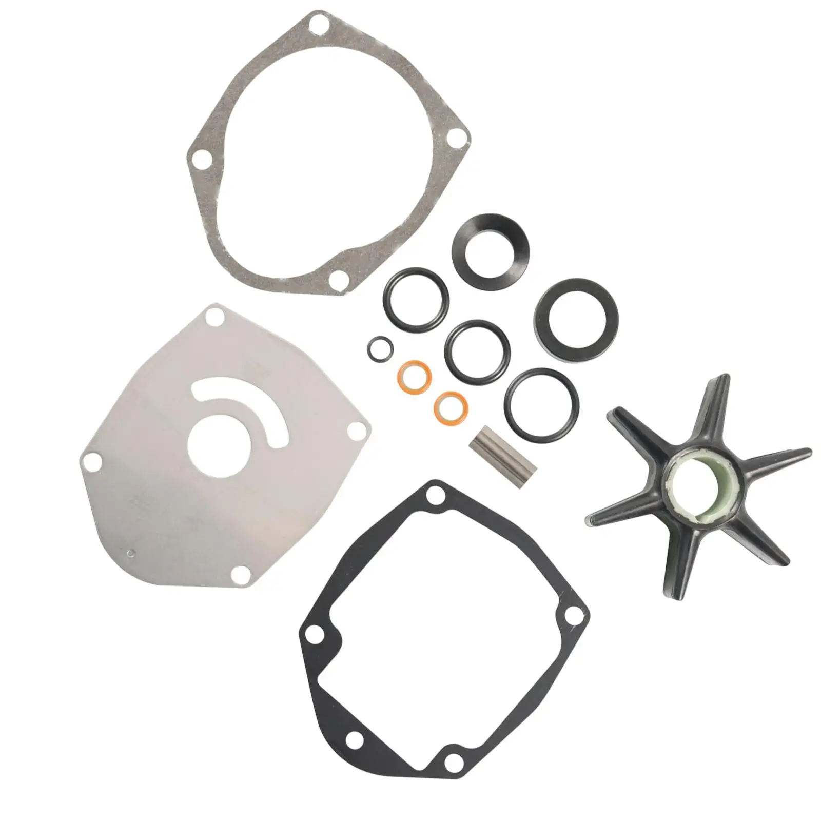 15Pcs Water Pump Impeller Rebuild Kit, 8M0100526 47-43026Q06 for  Outboard  ,Replacement