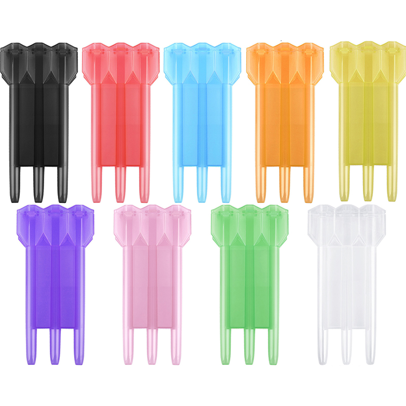 1pc Dartbox tragbare transparente Darts abs Dart Box Schlüssels chloss Schnalle integrierte Universal Dart Box geeignet für die meisten Darts – Detail 1