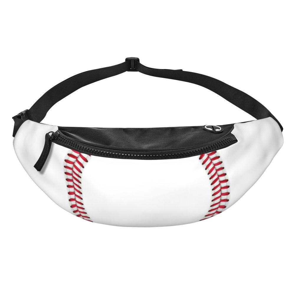 Customized Softball Crossbody Cintura Pack Homens Mulheres