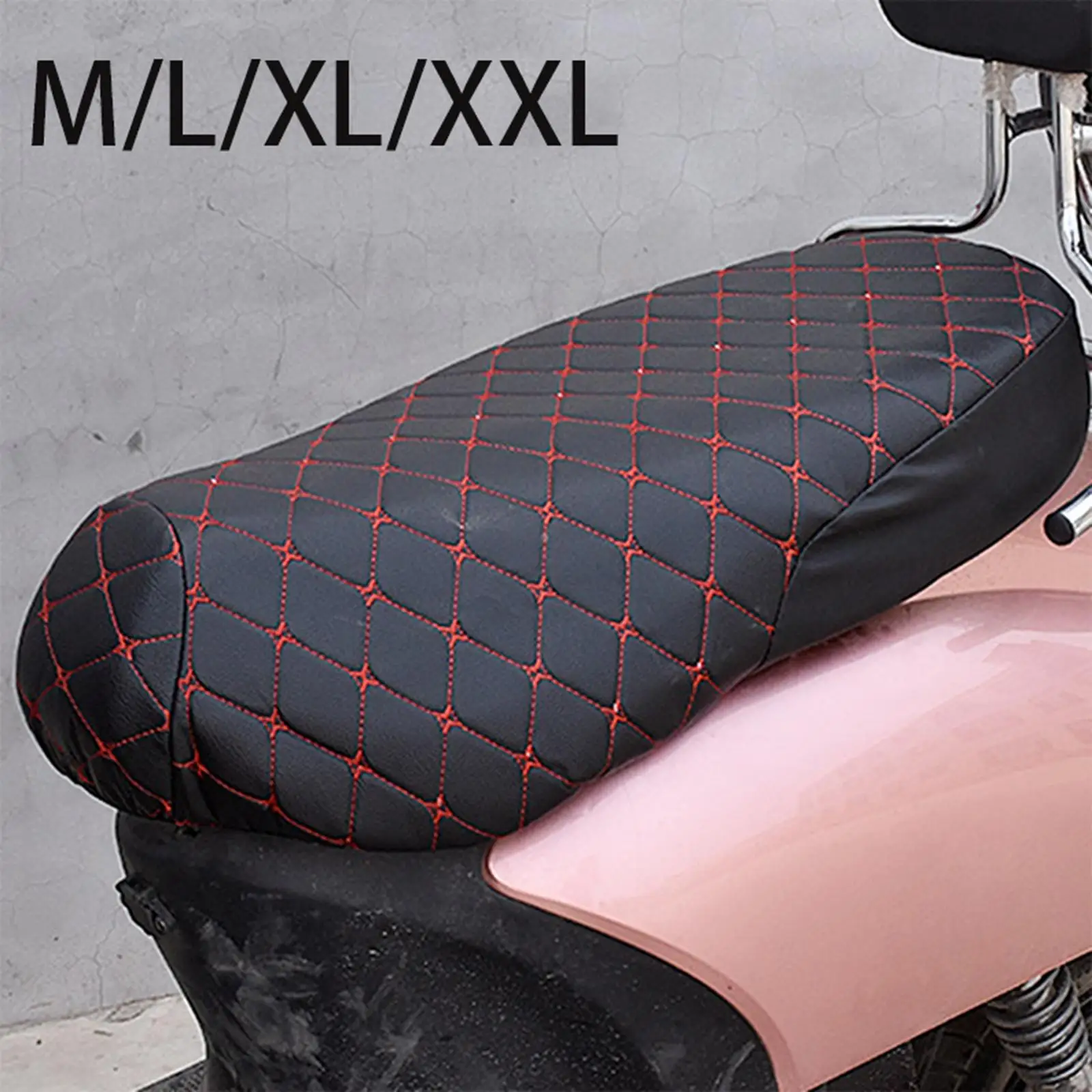 Motorcycle Seat Cushion  PU Leather Waterproof Fabric for Scooter