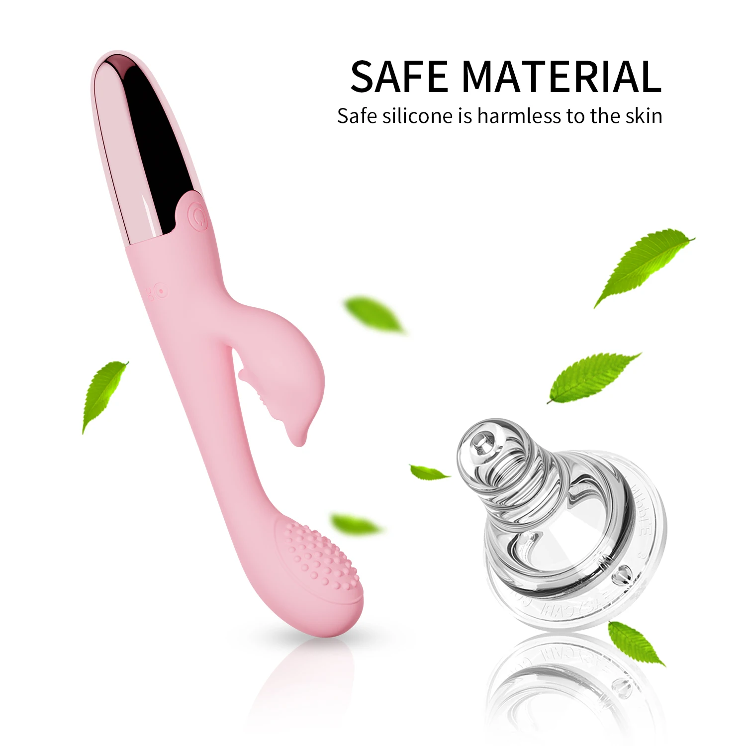 G-punkts dildo vibrator til kvinder kaninvibration silikone vandtæt kvindelig stimulering klitoris anal massager_voghion.com