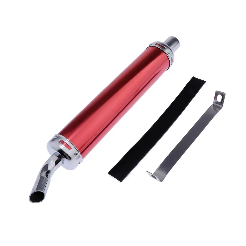 28mm Exhaust  Red for 90cc 110cc 125 150cc  Dirt ATV