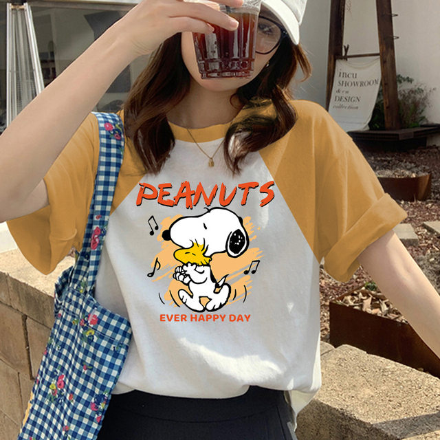 Camiseta De Gola Redonda Com Estampa De Desenho Animado Axolotl, Camiseta  De Manga Curta Kawaii Para Primavera E Verão, Roupas Femininas, Compre  Mais, Economize Mais