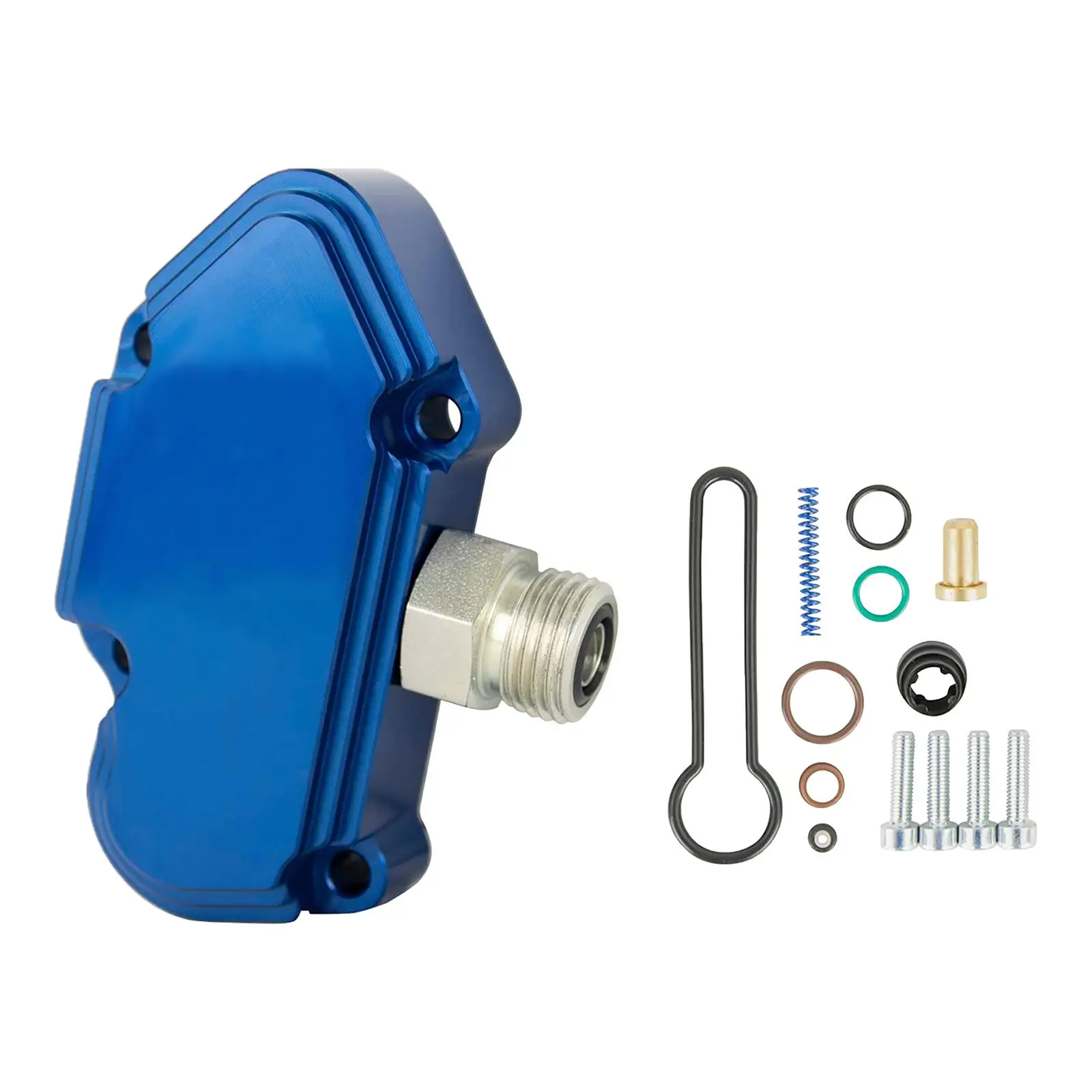 Professional Fuel Pressure Regulator Replacement Durable Car Blue Spring Set for Ford 6.0L Powerstroke Upgrade Accessories