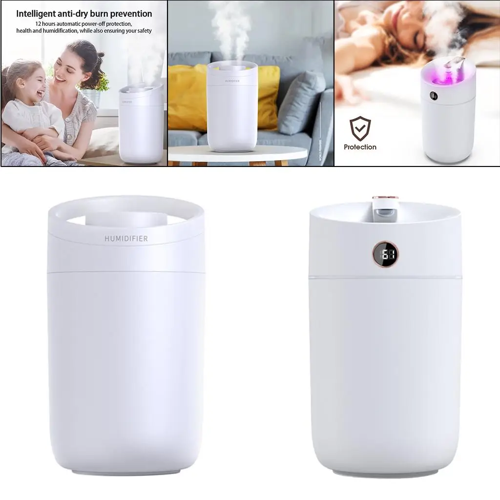 USB Powered Cool Mist Sprayer Air Humidifier USB  Essential  for Bedroom