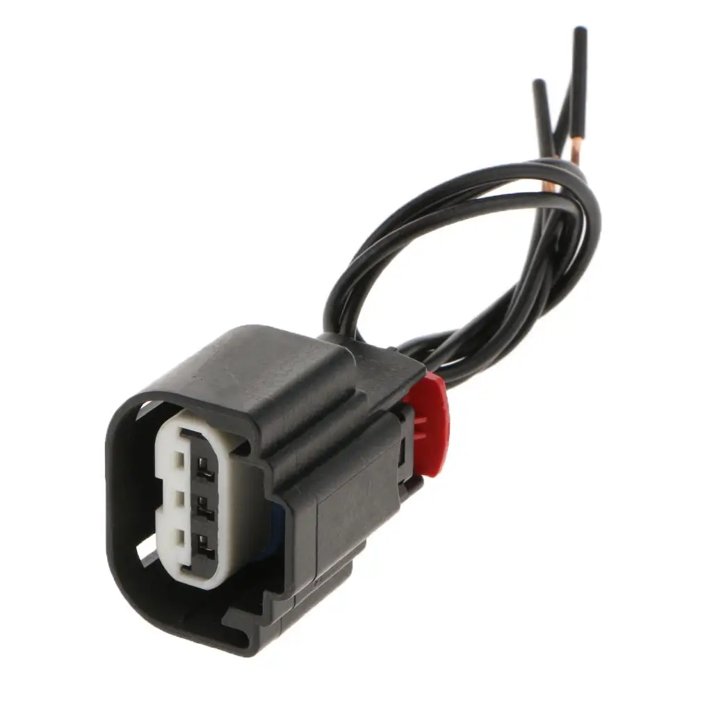 Plastic  Sensor Plug  Sensor Wire Harness Pigtail Plug Black