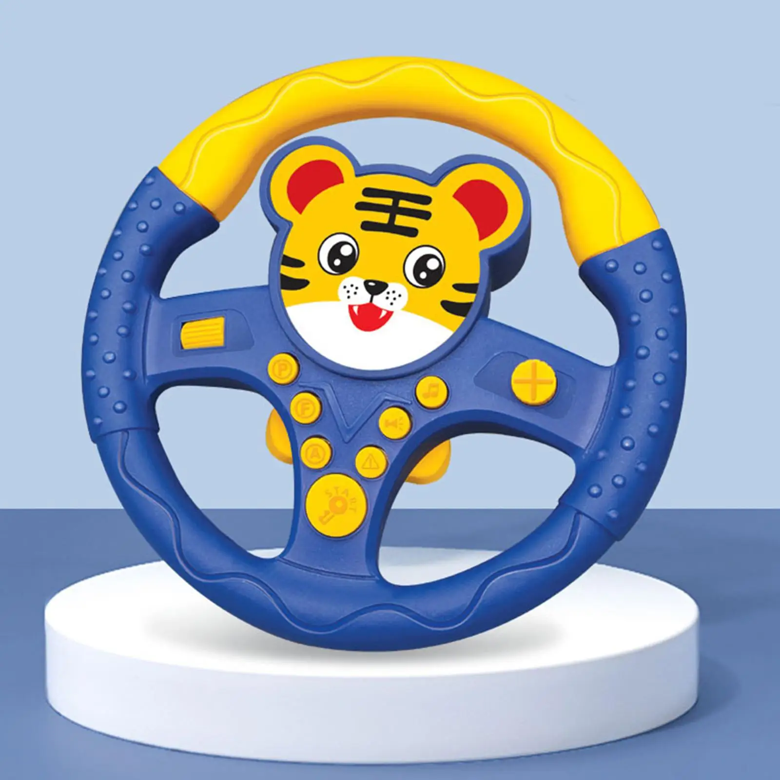 Steering Wheel Car Seat Fun Activity for Copilot Toy Sounding Toy