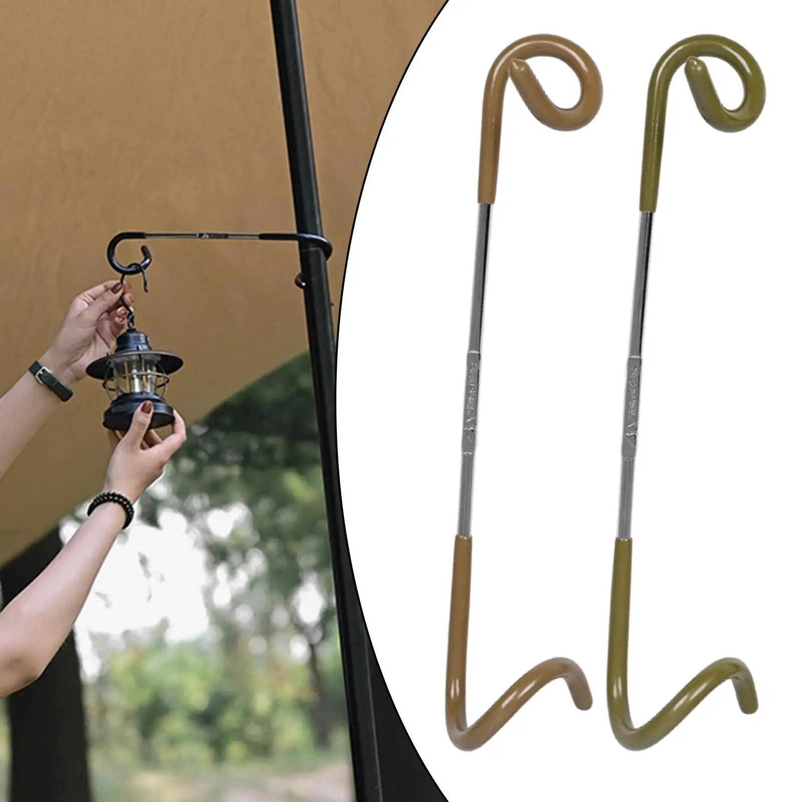 Universal Lamp Hanger Post Outdoor Hunting Lantern Hanger Adjustable Tools