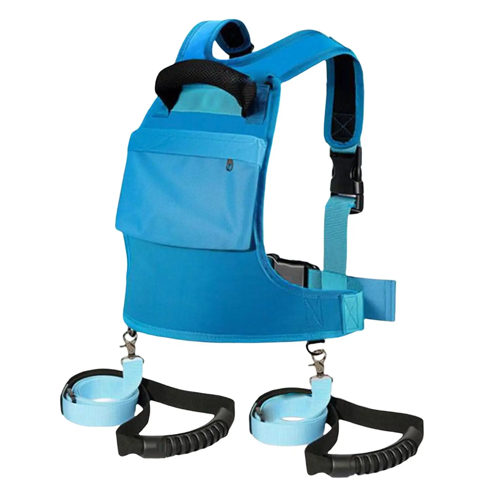 Ski and Snowboard Harness Trainer for Kids Speed Control Slopes Ski Shoulder Harness for Training Roller Skating Winter Sports