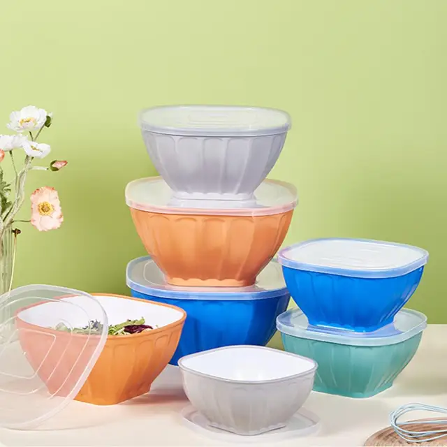 Plastic Bowls With Lids