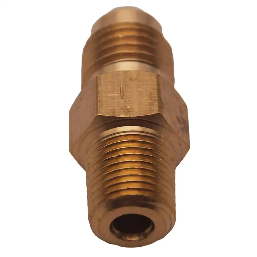 Brass Fitting Oil Gas Adapter Male AN4 -4 4AN to 1/8