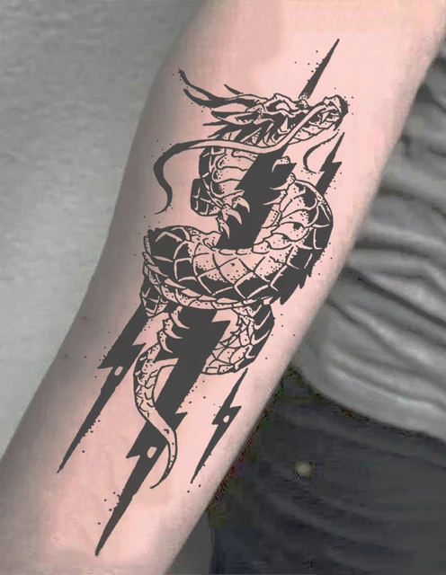 Lightning Strike Christ Tattoo | TikTok